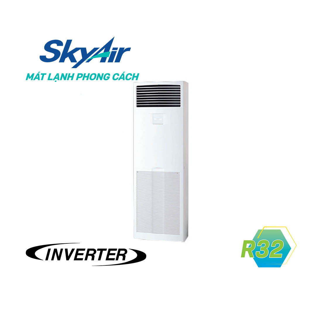 Điều Hòa Tủ Đứng Daikin Inverter 2 Chiều 42.700 BTU (FVA125AMVM/RZA125DV1) Điều Khiển Không Dây (BRC4C65)