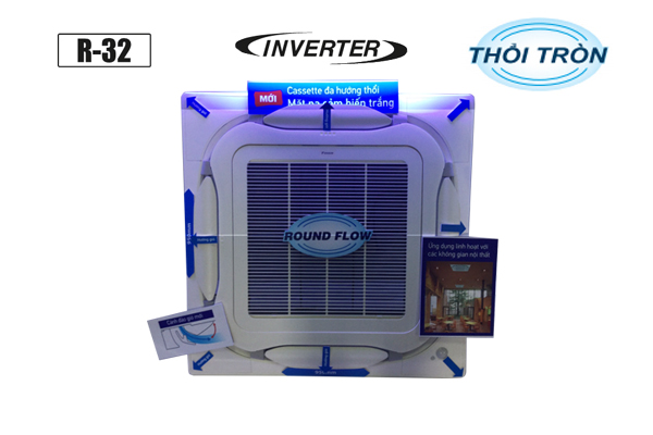 Điều Hòa Âm Trần Cassette Daikin Inverter 1 Chiều 24.400BTU. Điều Khiển Dây (BRC1E63+BYCQ125EAF).   FCF71CVM/RZF71CV2V